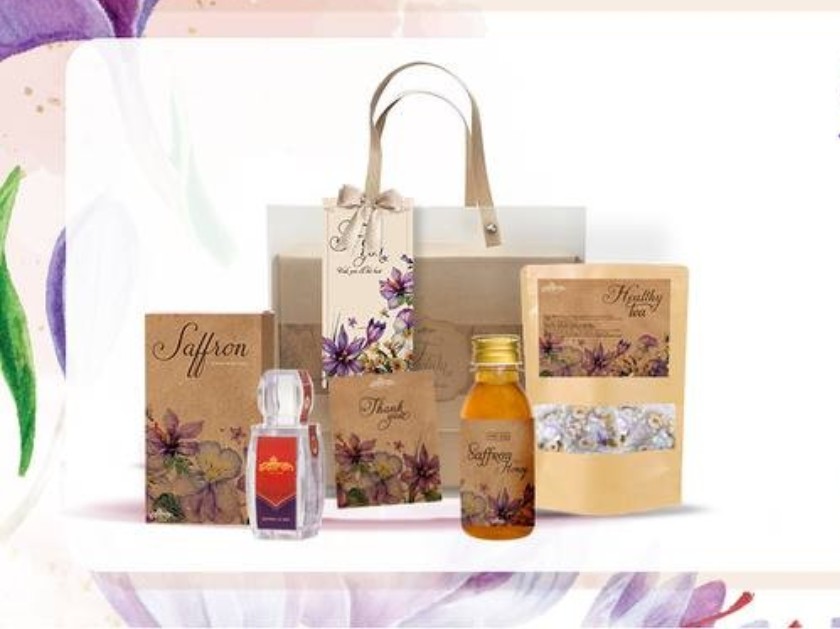 [Set quà MANELI #1.1] Saffron Salam, Healthy Tea + Mật ong hoa rừng