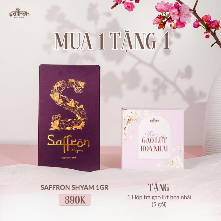 Shyam 1 Gram – Tặng Trà gạo lứt hoa nhài