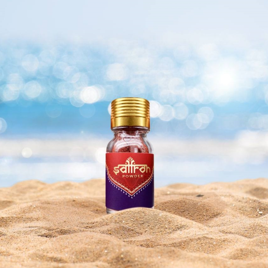1 Gram bột Saffron – Tặng 1 bình nước saffron