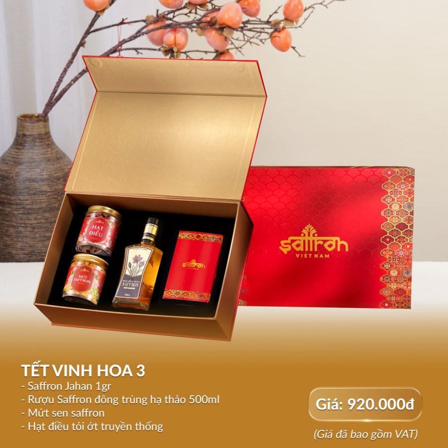 Set quà Tết TẾT VINH HOA 3